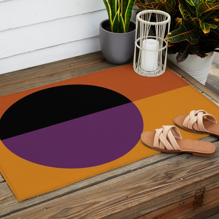 Color Block Abstract I Outdoor Rug Gallery Image 2