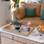 Color Block Abstract I Serving Tray Gallery Image 2