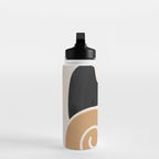 Modern Abstract Art Cat 2 Water Bottle Gallery Image 3