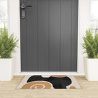 Modern Abstract Art Cat 2 Welcome Mat Gallery Image 3