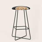 Modern Abstract Art Cat 2 Stool Gallery Image 1