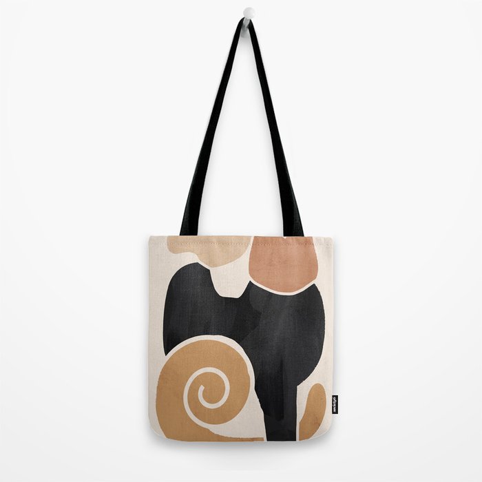 Modern Abstract Art Cat 2 Tote Bag Gallery Image 2