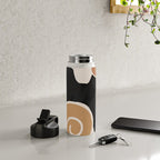 Modern Abstract Art Cat 2 Water Bottle Gallery Image 4