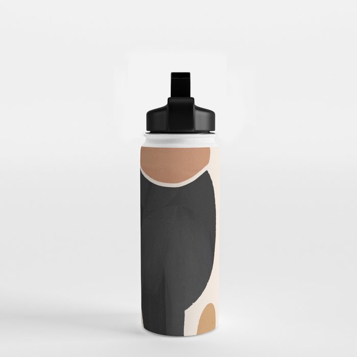 Modern Abstract Art Cat 2 Water Bottle Gallery Image 2