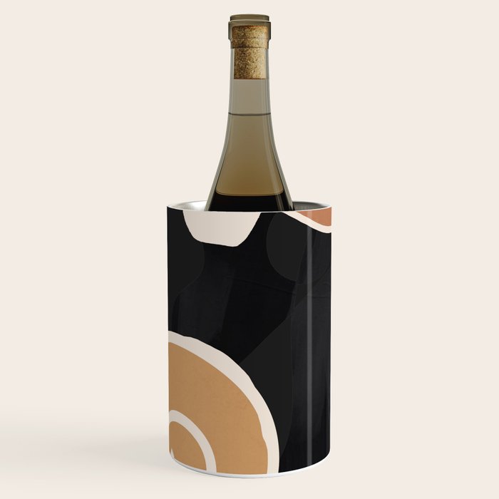 Modern Abstract Art Cat 2 Wine Chiller Gallery Image 1