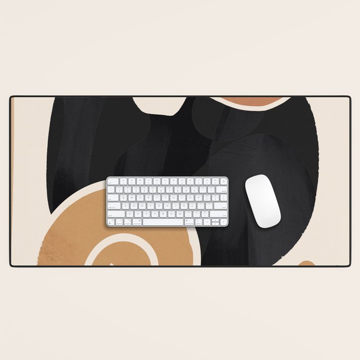Modern Abstract Art Cat 2 Desk Mat Gallery Image 1