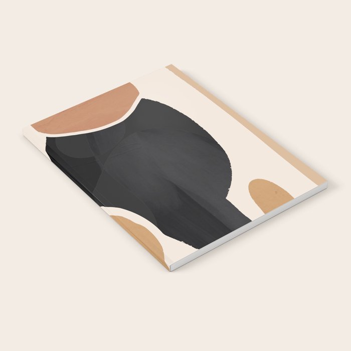 Modern Abstract Art Cat 2 Notebook Gallery Image 2