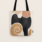 Modern Abstract Art Cat 2 Tote Bag Gallery Image 1