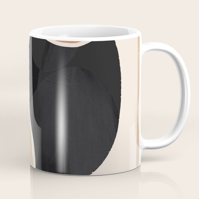 Modern Abstract Art Cat 2 Coffee Mug Gallery Image 1