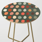 Hand drawn pastel dots pattern Side Table Gallery Image 2