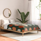 Hand drawn pastel dots pattern Comforter Gallery Image 2