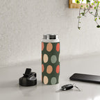 Hand drawn pastel dots pattern Water Bottle Gallery Image 4