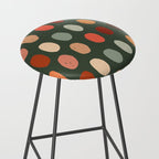 Hand drawn pastel dots pattern Stool Gallery Image 2