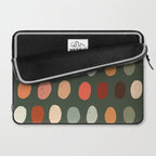 Hand drawn pastel dots pattern Laptop Sleeve Gallery Image 2