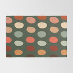 Hand drawn pastel dots pattern Rug Gallery Image 2