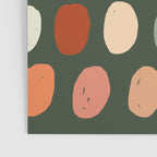 Hand drawn pastel dots pattern Poster Gallery Image 3