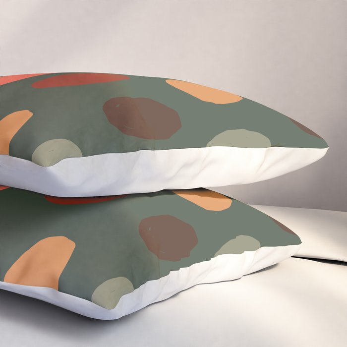 Hand drawn pastel dots pattern Pillow Sham Gallery Image 3