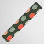 Hand drawn pastel dots pattern Table Runner Gallery Image 3