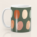 Hand drawn pastel dots pattern Coffee Mug Gallery Image 3