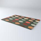 Hand drawn pastel dots pattern Rug Gallery Image 3