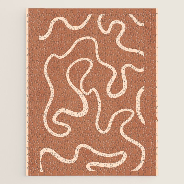 Abstract line art 245 Jigsaw Puzzle Gallery Image 1