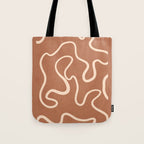 Abstract line art 245 Tote Bag Gallery Image 1