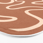 Abstract line art 245 Bath Mat Gallery Image 3