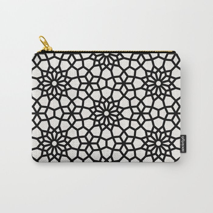 Persian Mosaic - Black Palette Carry All Pouch Gallery Image 1