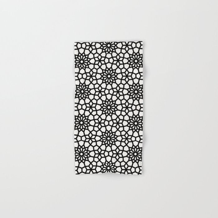 Persian Mosaic - Black Palette Bath Towel Gallery Image 1
