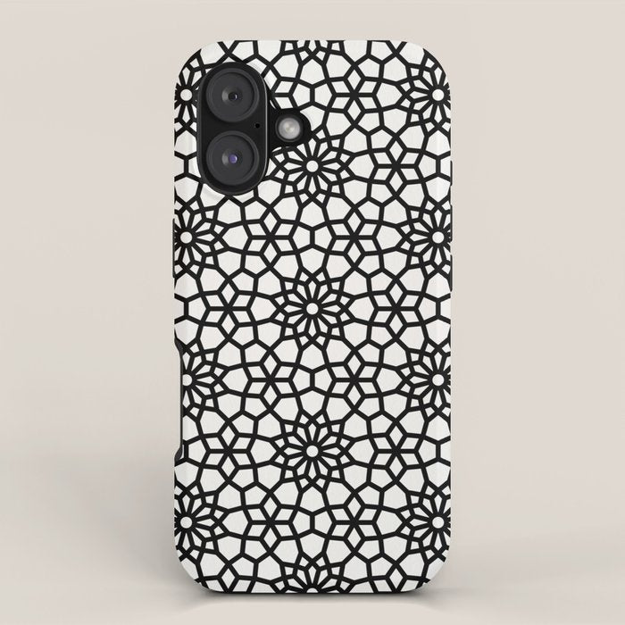 Persian Mosaic - Black Palette iPhone Case Gallery Image 1