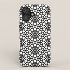 Persian Mosaic - Black Palette iPhone Case Gallery Image 1