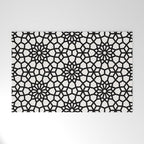 Persian Mosaic - Black Palette Welcome Mat Gallery Image 1