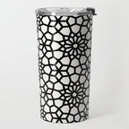 Persian Mosaic - Black Palette Travel Mug Gallery Image 2