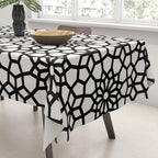 Persian Mosaic - Black Palette Tablecloth Gallery Image 3
