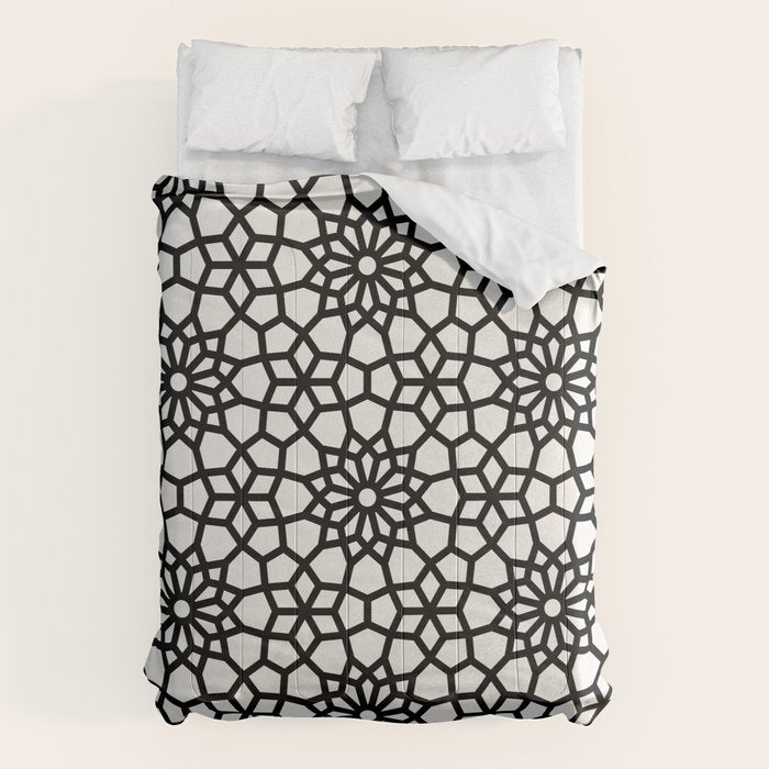 Persian Mosaic - Black Palette Comforter Gallery Image 6