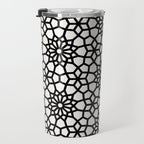 Persian Mosaic - Black Palette Travel Mug Gallery Image 3