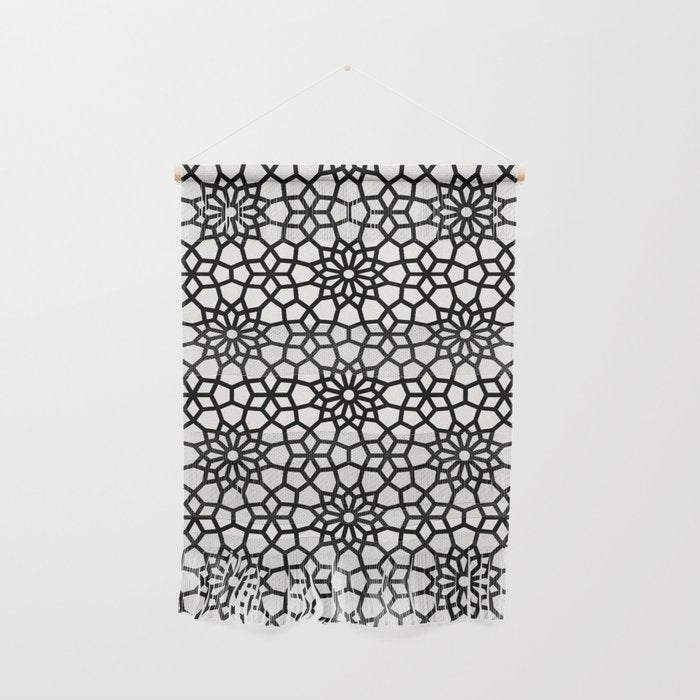 Persian Mosaic - Black Palette Wall Hanging Gallery Image 1