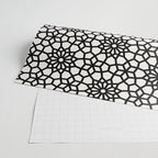 Persian Mosaic - Black Palette Wrapping Paper Gallery Image 2