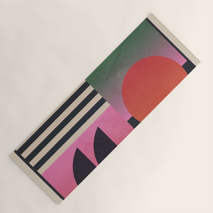 Geometric Abstraction 54 Yoga Mat Gallery Image 1