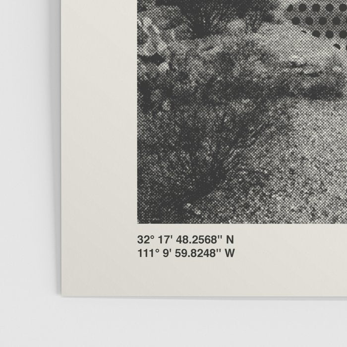 Saguaro National Park Mid Century Modern Travel Poster Poster Gallery Image 3