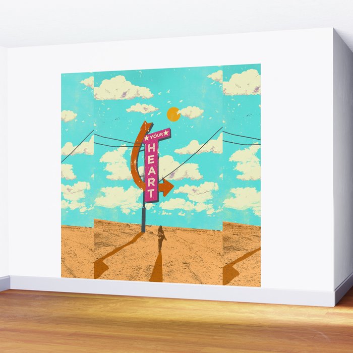 YOUR HEART Wall Mural Gallery Image 2