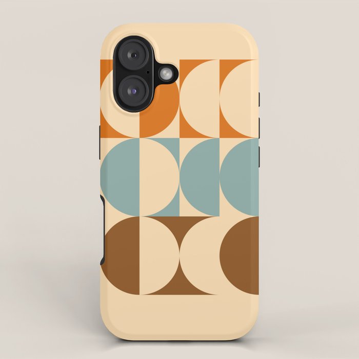 Vintage Geometric 04A iPhone Case Gallery Image 1