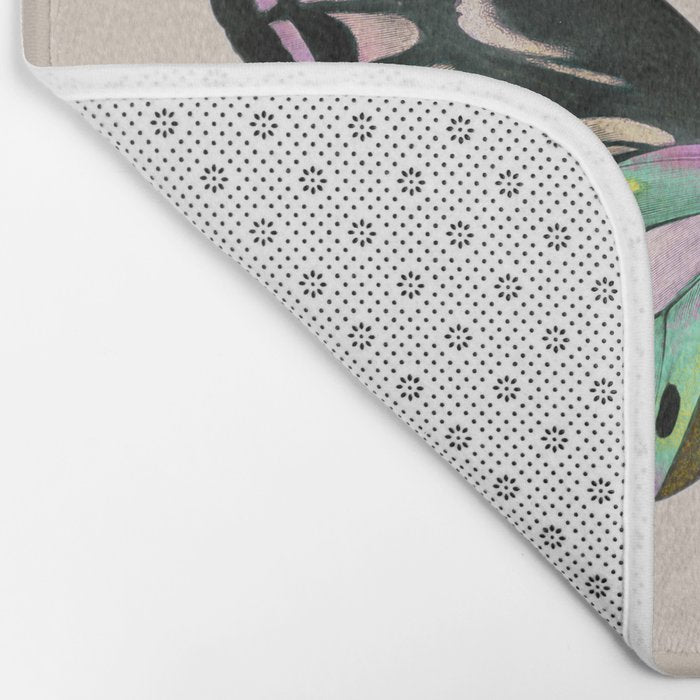 Funky Butterfly Bath Mat Gallery Image 2