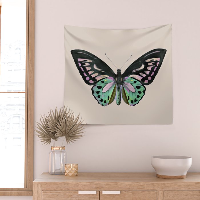 Funky Butterfly Wall Tapestry Gallery Image 2