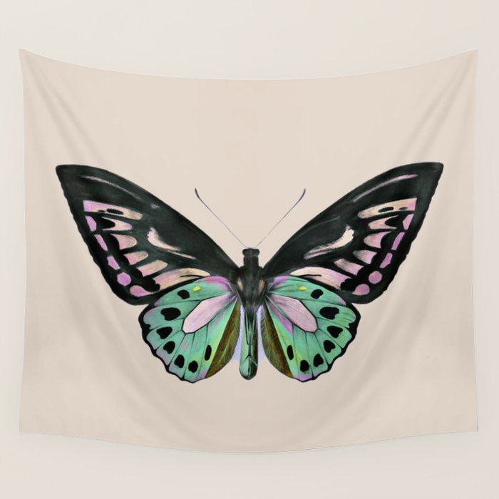 Funky Butterfly Wall Tapestry Gallery Image 4