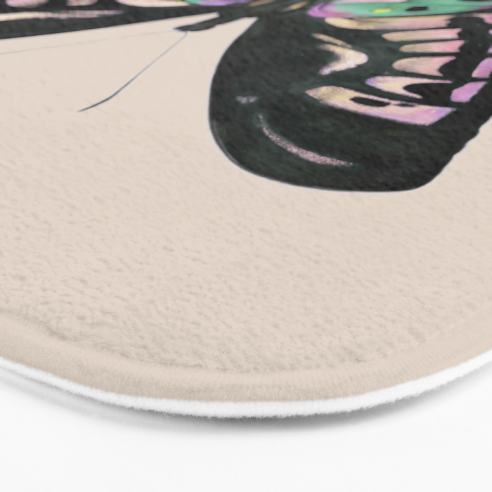 Funky Butterfly Bath Mat Gallery Image 3