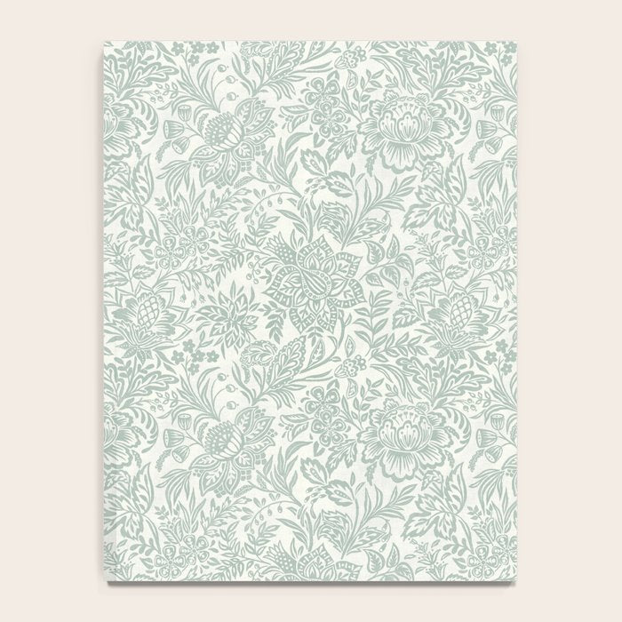 Jacobean Floral - sagebrush  Notebook Gallery Image 4
