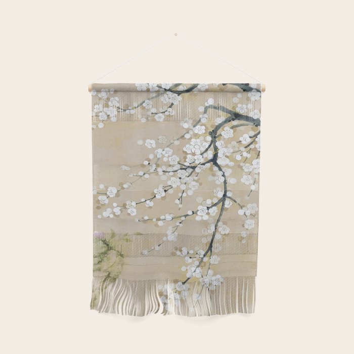 Ume flower painting,korean painting. chinoiserie. Wall Hanging Gallery Image 1