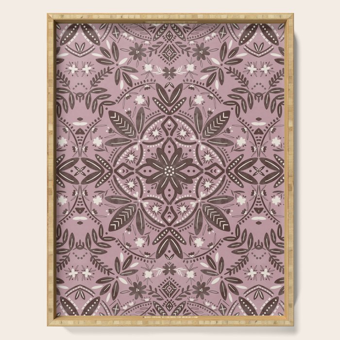 Rustic Pink Serenity Serving Tray Gallery Image 1