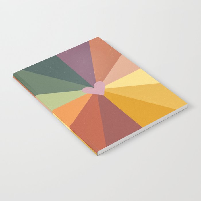 Earthy rainbow Notebook Gallery Image 2